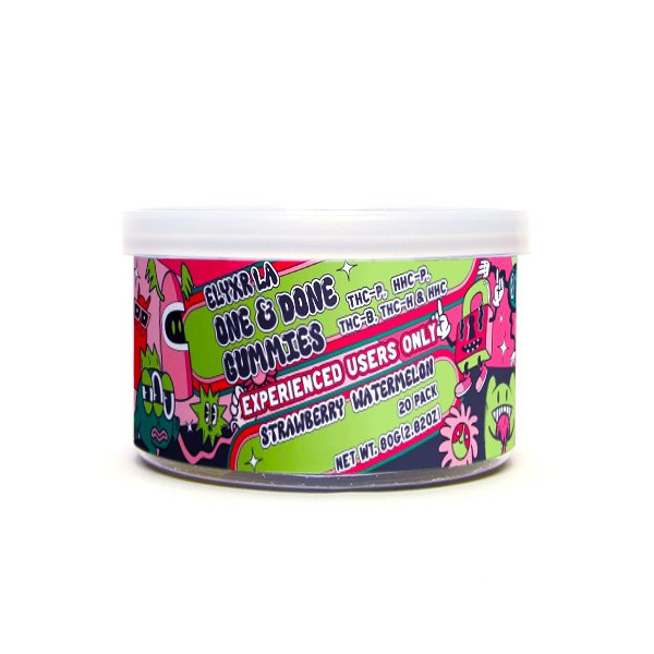service-06 Elyxr La One And Done Gummies Strawberry Watermelon