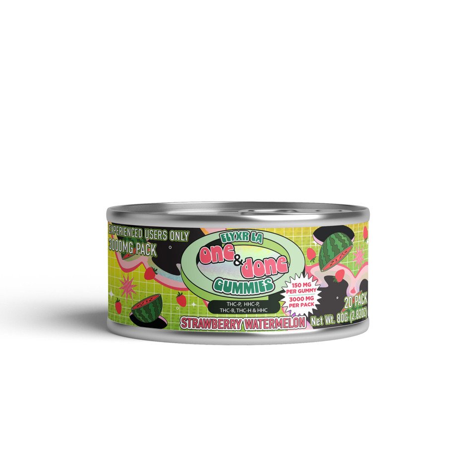 elyxr thc p hhc p thc b thc h one done gummies strawberry watermelon 58110